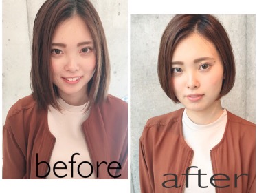 髪が多いことを利用すると小顔のショート ボブになれる ショートヘアのトリセツ