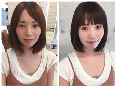 くせで膨らむショートヘアが カットでここまで変わる ショートヘアのトリセツ