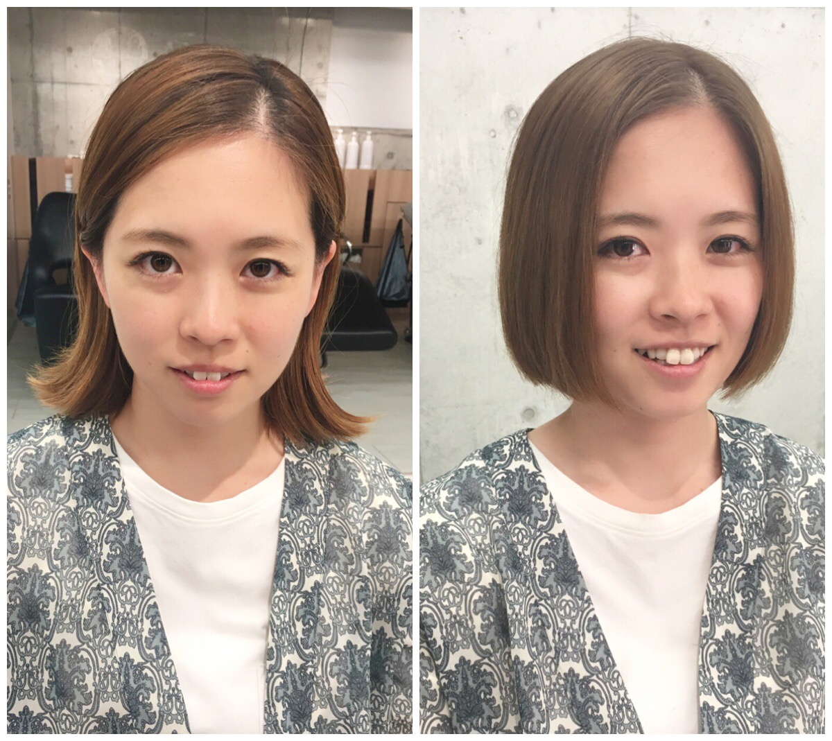 ストレートなボブが パーマもコテもなしでふんわりする方法 ショートヘアのトリセツ