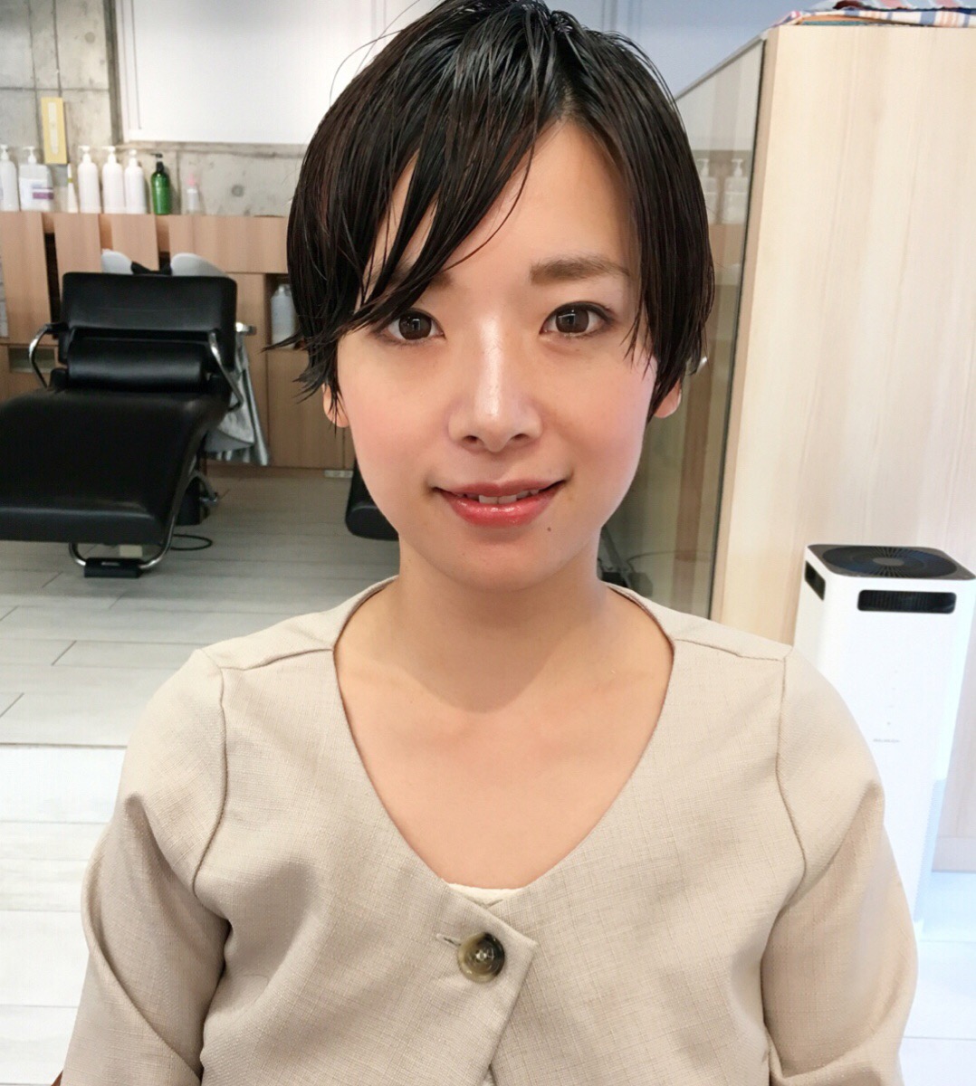 硬毛でも大人で女性らしいショートヘアにするには ショートヘアのトリセツ