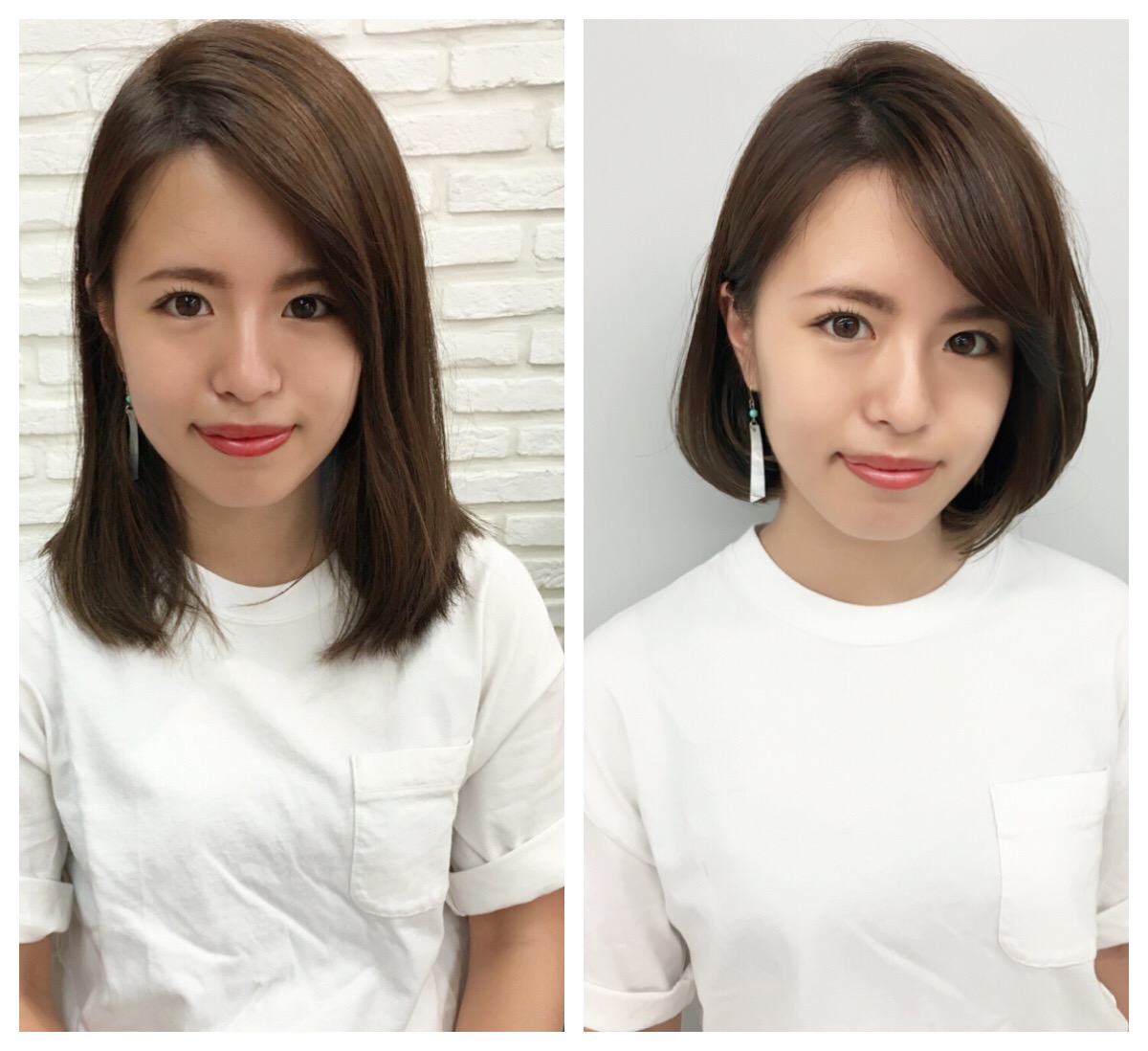 これで不安を解消 顔を小さくみせるにはこんなボブ ショートヘアの