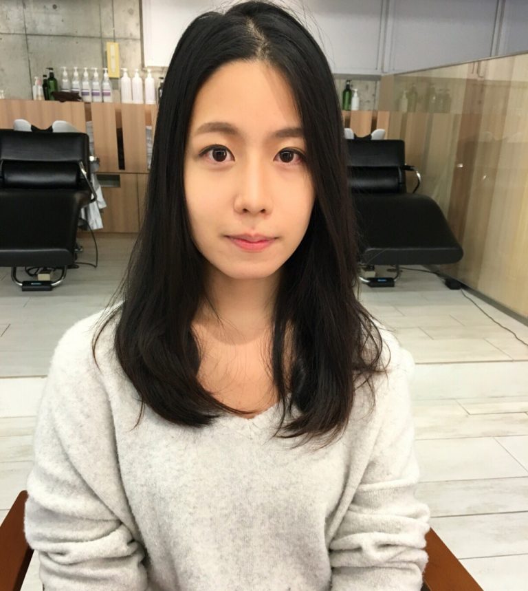 【前髪が長い黒髪ボブ】実は重く見えないことをお伝えしたい！ ショートヘアのトリセツ