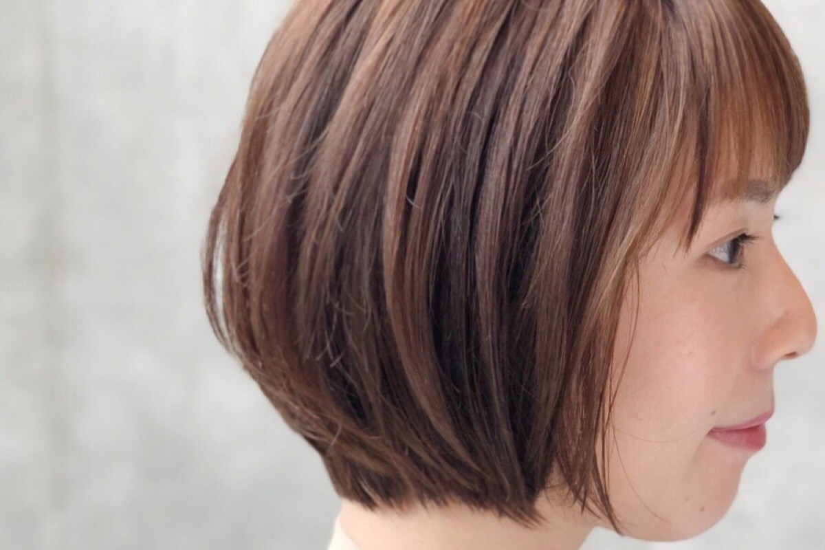 重くなってしまうボブは このカットで解決 ショートヘアのトリセツ