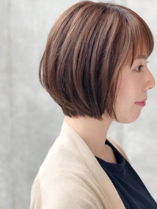 重くなってしまうボブは このカットで解決 ショートヘアのトリセツ