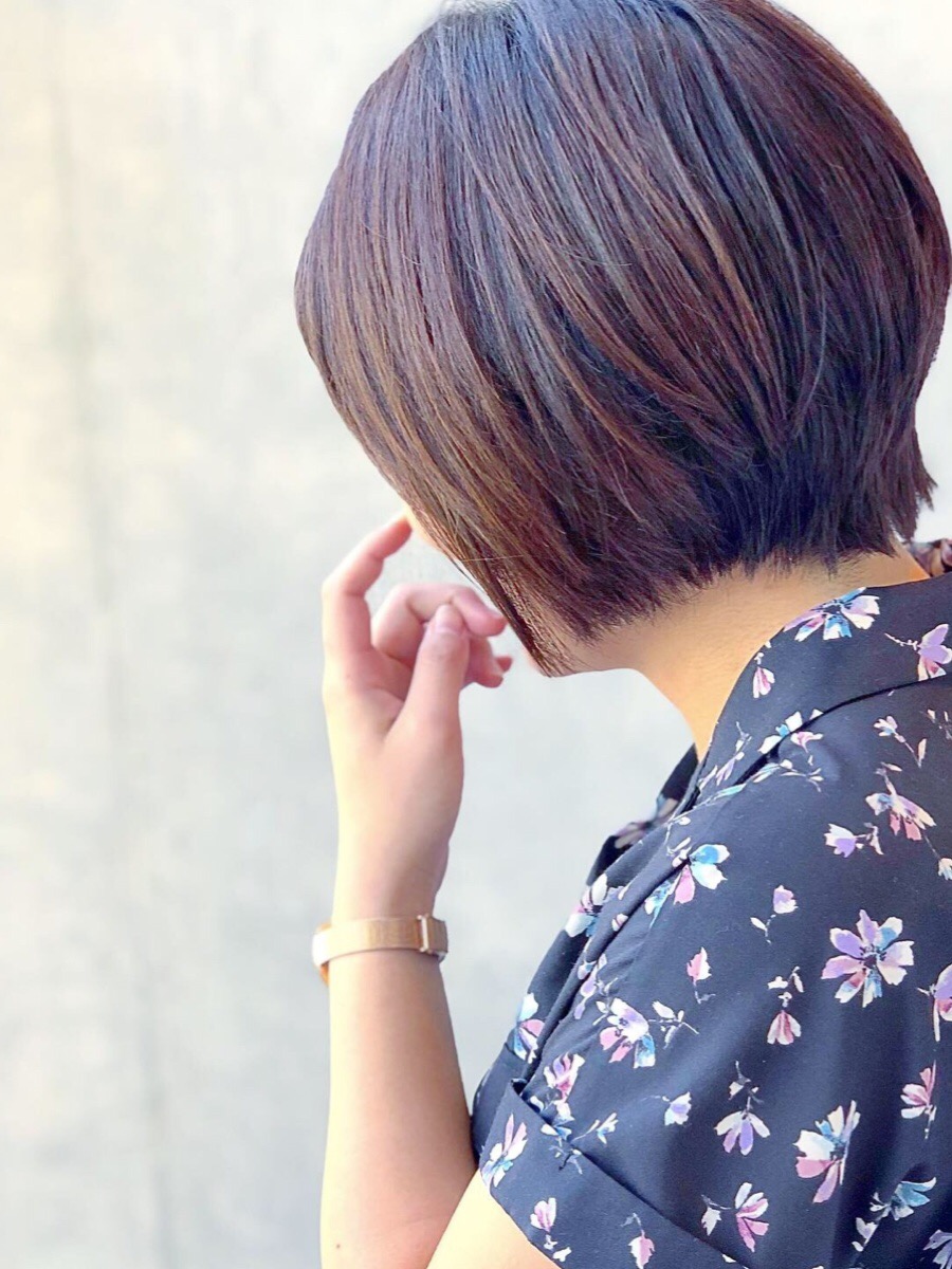 ショートヘア初心者さんがこめかみの髪を長く残すべき理由 ショートヘアのトリセツ