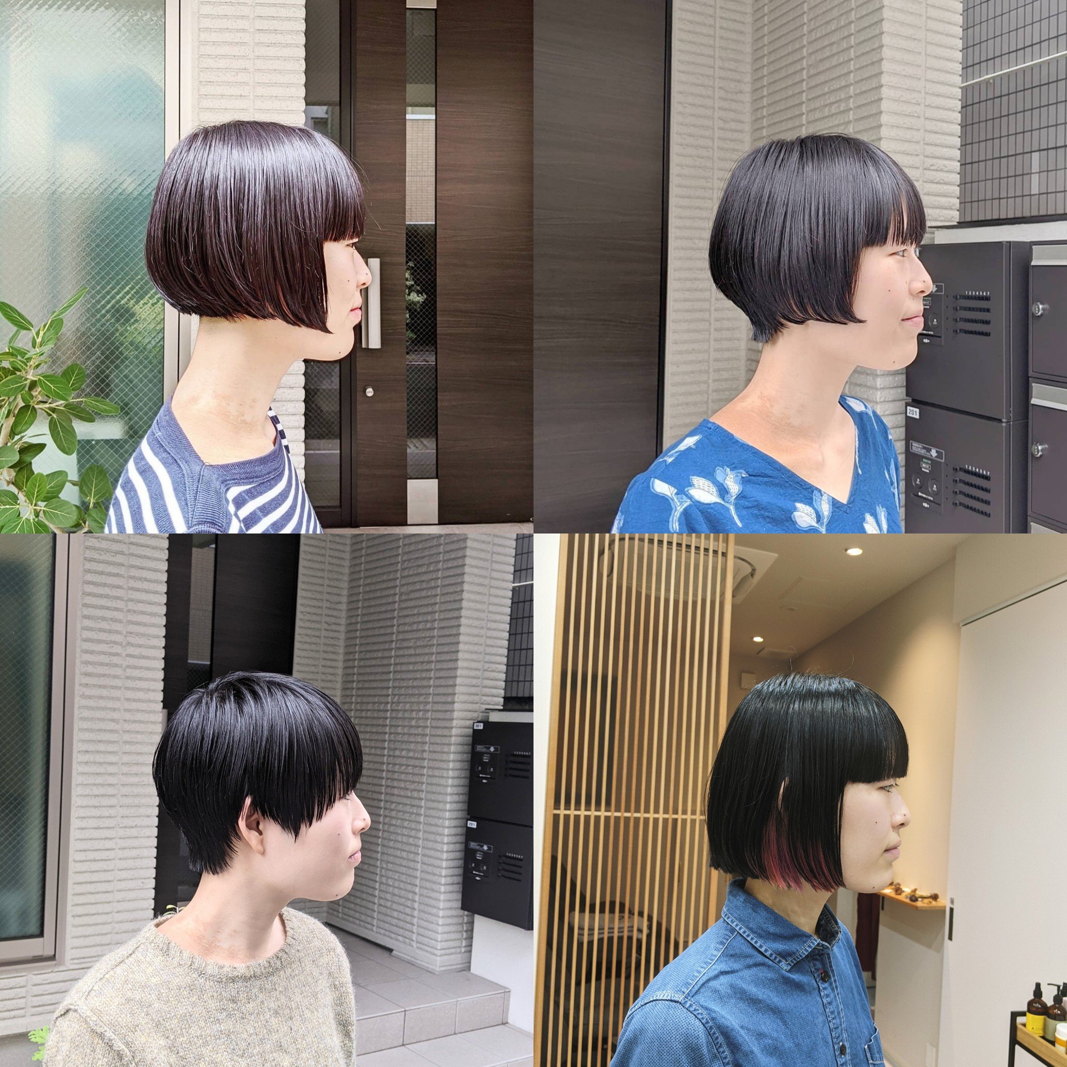 １人のお客さんの髪型で見る いろんなタイプのショート ボブ ショートヘアのトリセツ